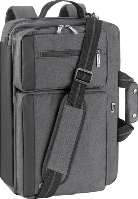 Solo - Urban Convertible Laptop Briefcase Backpack For College.