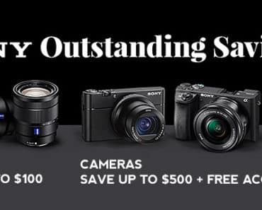 Sony Mirrorless Black Friday Camera Deals