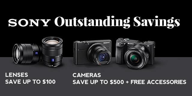 Sony Mirrorless Black Friday Camera Deals