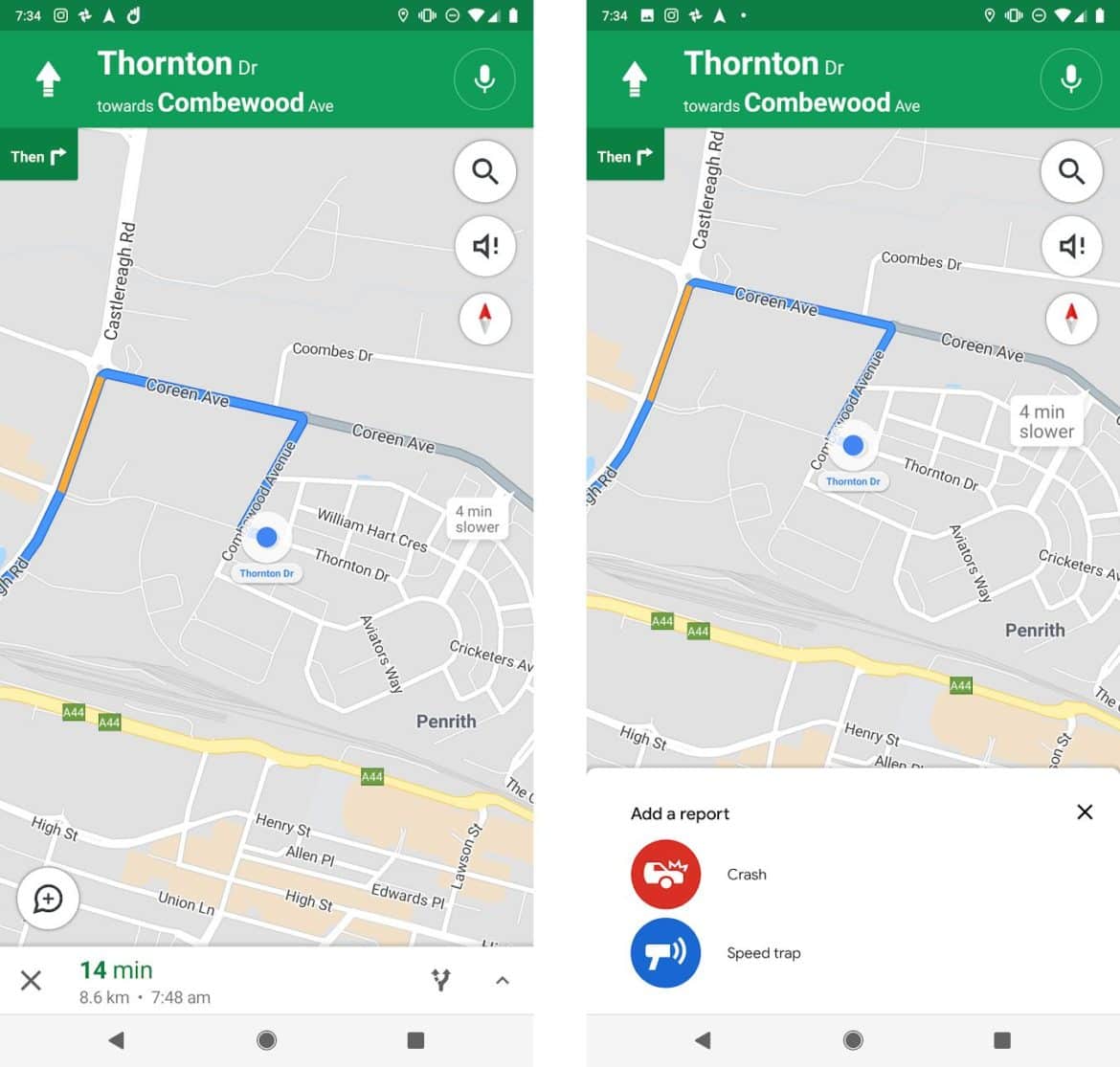 Google Tests Speed Traps & Crashes Reporting On Google Maps For Android