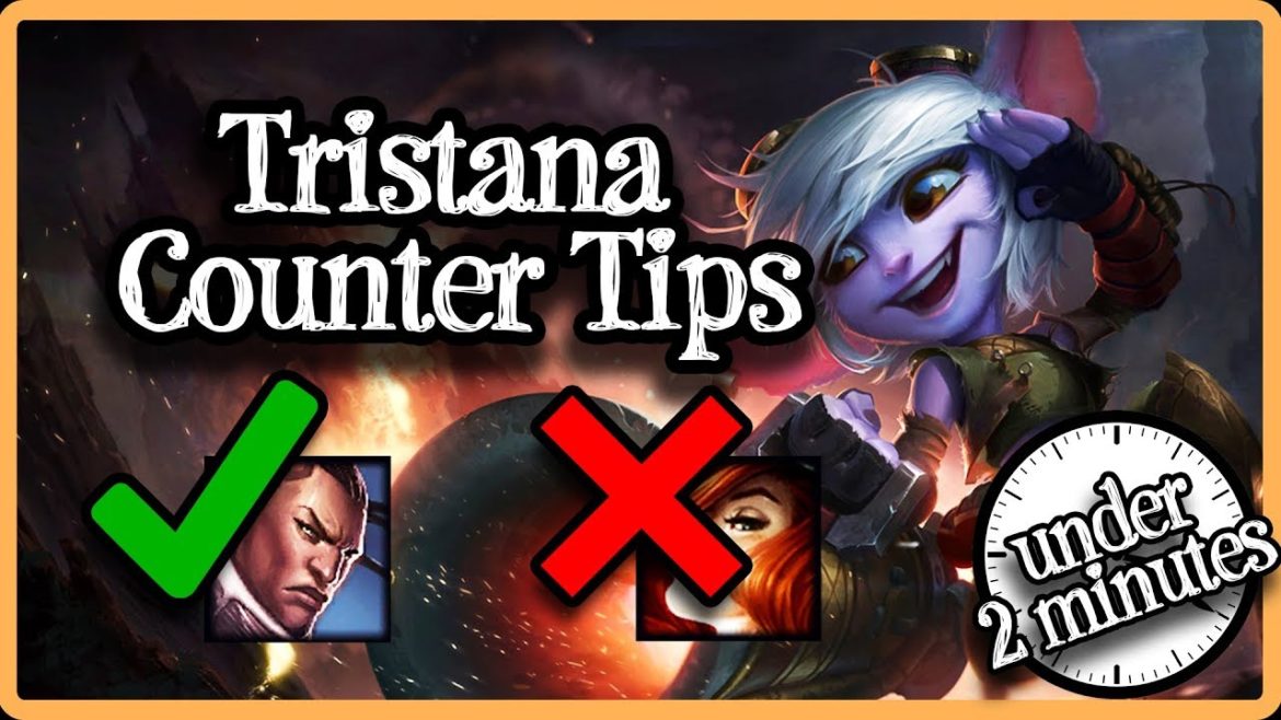 This image is part of an article that teaches about Tristana gameplay and counter tips & tricks when playing against her.