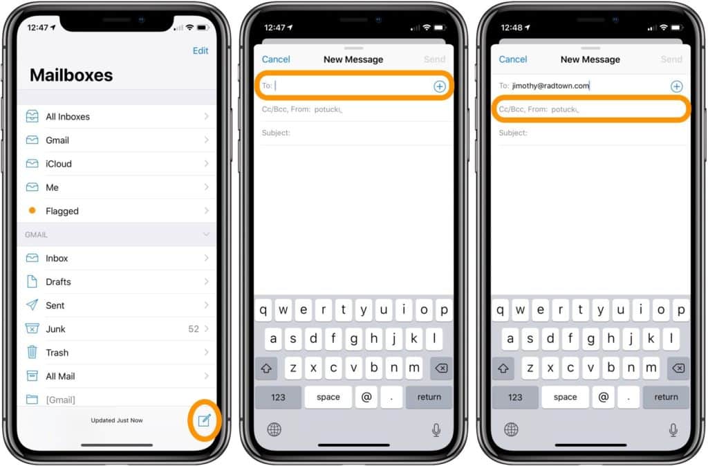 7 Easy Steps To Use Cc & Bcc In Email on iPhone, iPad, Mac