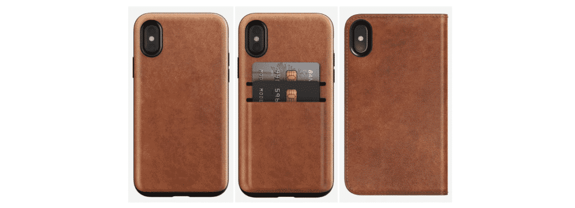 An image of an iPhone X wallet case by Nomad.