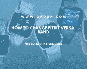 How To Change Fitbit Versa Band
