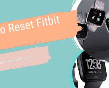 How To Reset Fitbit Versa