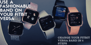 remove fitbit versa band