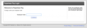gpi paperless pay login