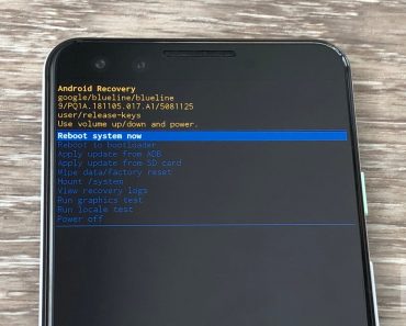 factory reset android google pixel